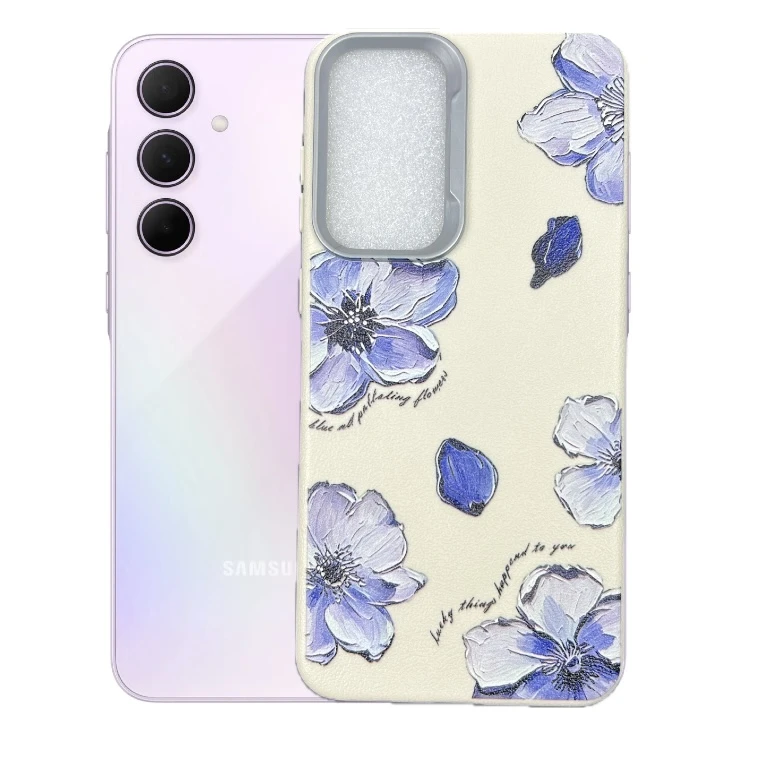 کاور طرح گل شقایق مناسب برای گوشی موبایل سامسونگ Galaxy A35