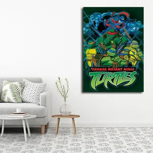 تابلو شاسی کودک مدل لاکپشت های نینجا کد 10