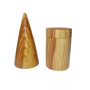 ظرف چوبی مدل بانکه مجموعه دو عددی