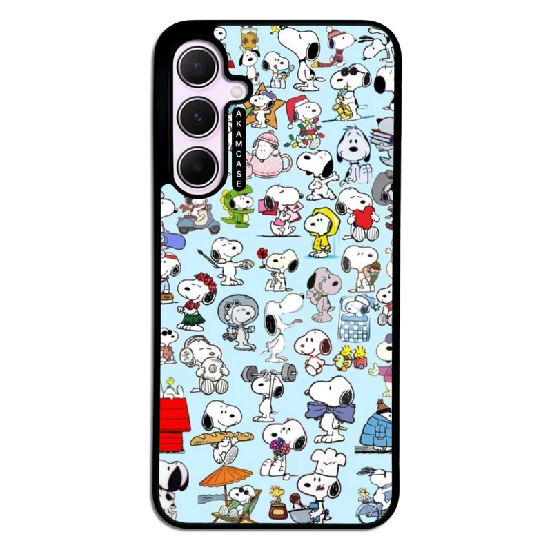 کاور آکام مدل AMC-WSGA35-SNOOPY-23 مناسب برای گوشی موبایل سامسونگ Galaxy A35