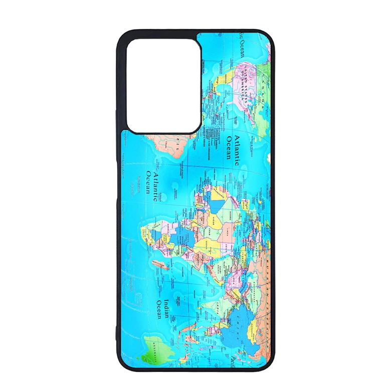 کاور طرح نقشه جهان مناسب برای گوشی موبایل شیائومی redmi note 12 pro speed