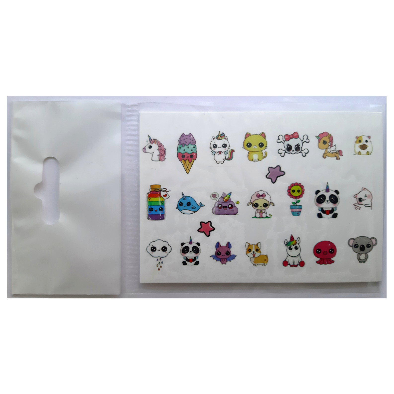 استیکر طراحی ناخن مدل A 131