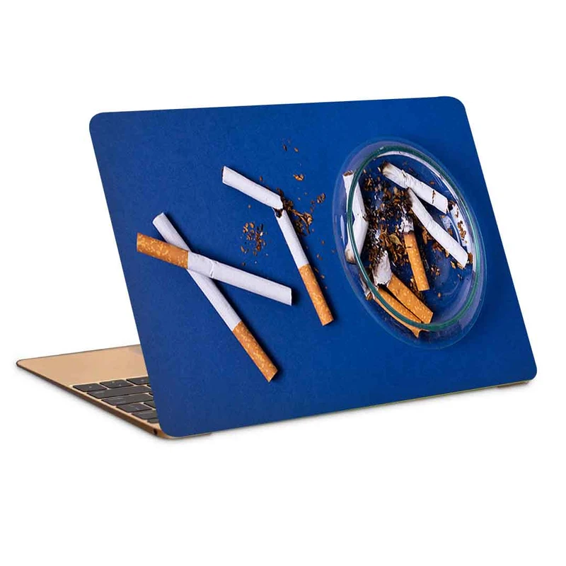 استیکر لپ تاپ طرح flat lay cigarettes with ashtrayکد c-285مناسب برای لپ تاپ 15.6 اینچ