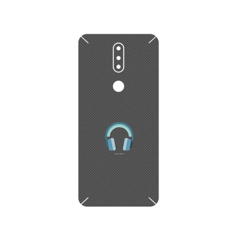 برچسب پوششی ماهوت مدل Minimal Headphone Icon مناسب برای گوشی موبایل نوکیا 2.4