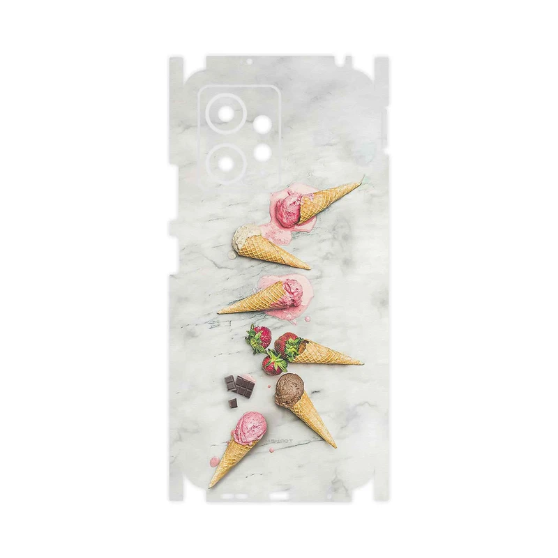برچسب پوششی ماهوت مدل Funnel_ice_cream-FullSkin مناسب برای گوشی موبایل شیائومی Redmi Note 12 4G