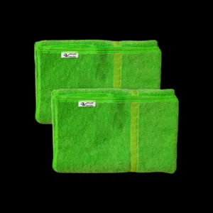 حوله ورزشی زمانیان مدل SPDOU90 سایز 90×50 سانتی متر مجموعه دو عددی 