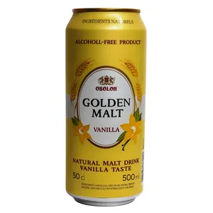 ماءالشعیر مالت با طعم وانیل آبولون - 500 میلی‌لیتر