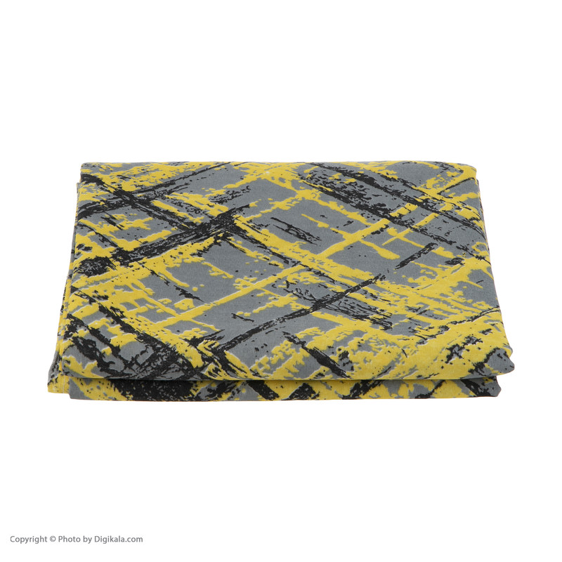 ملحفه آرین مدل روانداز طرح آرت  یک نفره سایز 140×200 سانتی متر