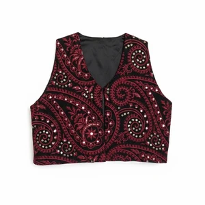 جلیقه رسمی زنانه مدل یلدایی mz042