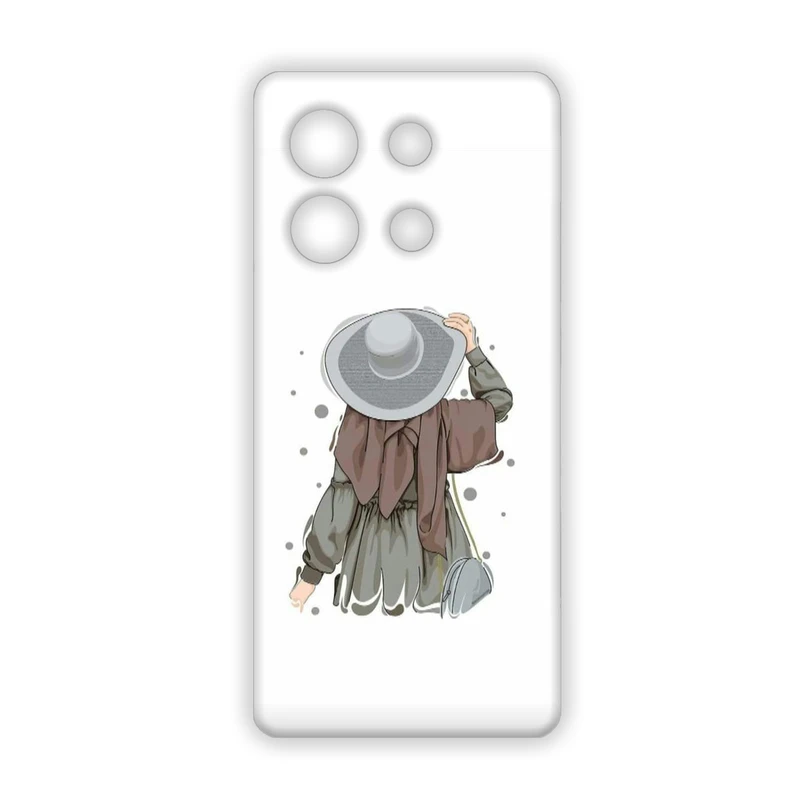 کاور مدل دخترانه کد 122 مناسب برای گوشی موبایل شیائومی poco X6 pro 