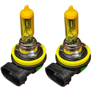 لامپ چراغ مه شکن جلو تک حالته بست یدک مدل Limo.YLW پایه H11 مناسب برای رنو اسکالا و کپچر بسته ۲ عددی