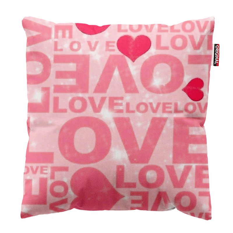  کوسن پاد آفرین طرح عشق کد 1435 سایز 30*30 سانتی متر