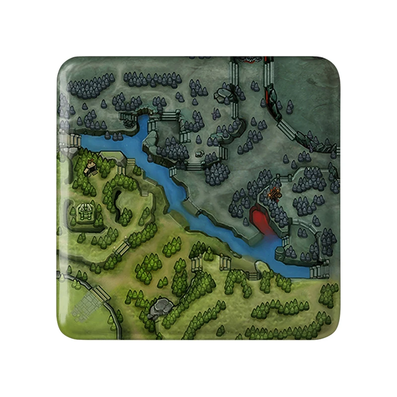 پیکسل خندالو طرح بازی دوتا (Dota 2) مدل مربعی کد 31472