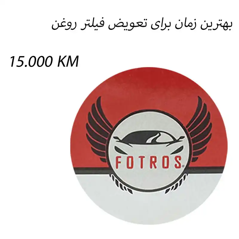فیلتر روغن خودرو فطرس مدل FFO_7130 مناسب برای پژو 405 به همراه فیلتر هوا
