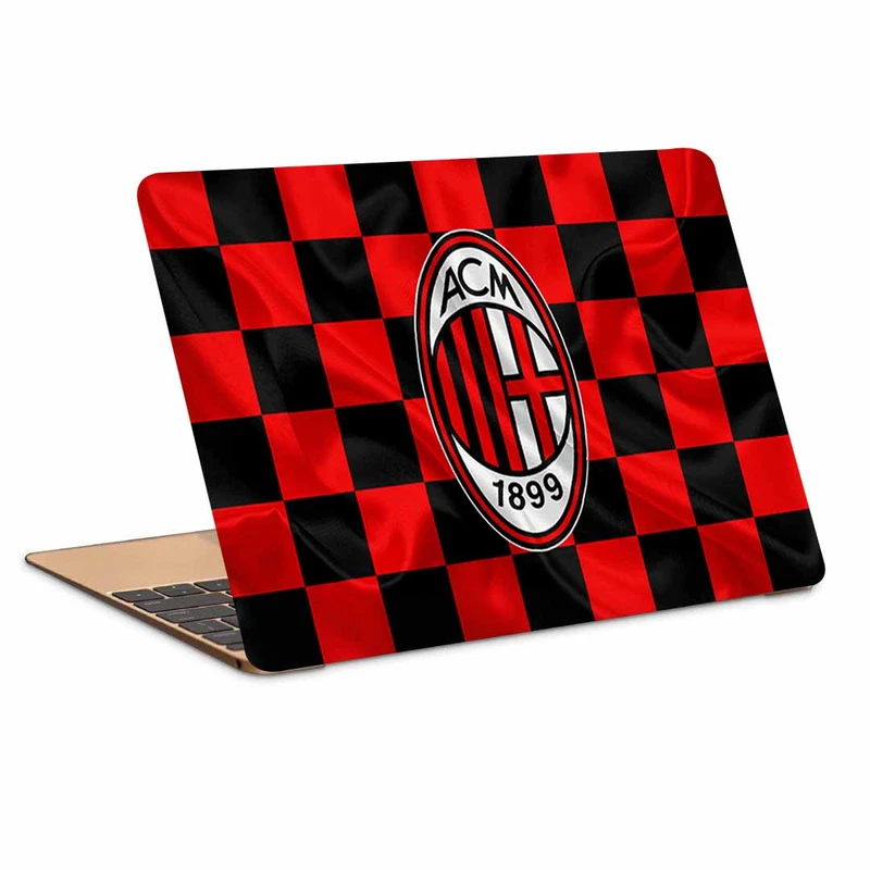 استیکر لپ تاپ طرح A.C. MILAN کد KS-17 مناسب برای لپ تاپ 15.6 اینچ