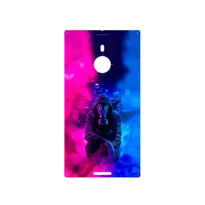 MAHOOT Smoke Rainbow Digital Art 2 Cover Sticker for Nokia Lumia 1520