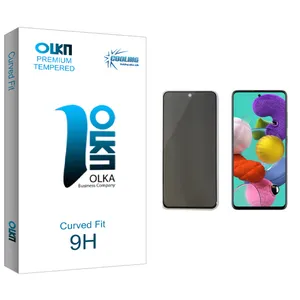 Cooling Olka glass Privacy Screen Protector For Samsung Galaxy A51