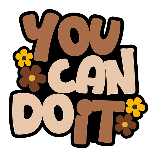  استیکر پارچه و لباس پاد آفرین طرح انگیزشی کد 4536