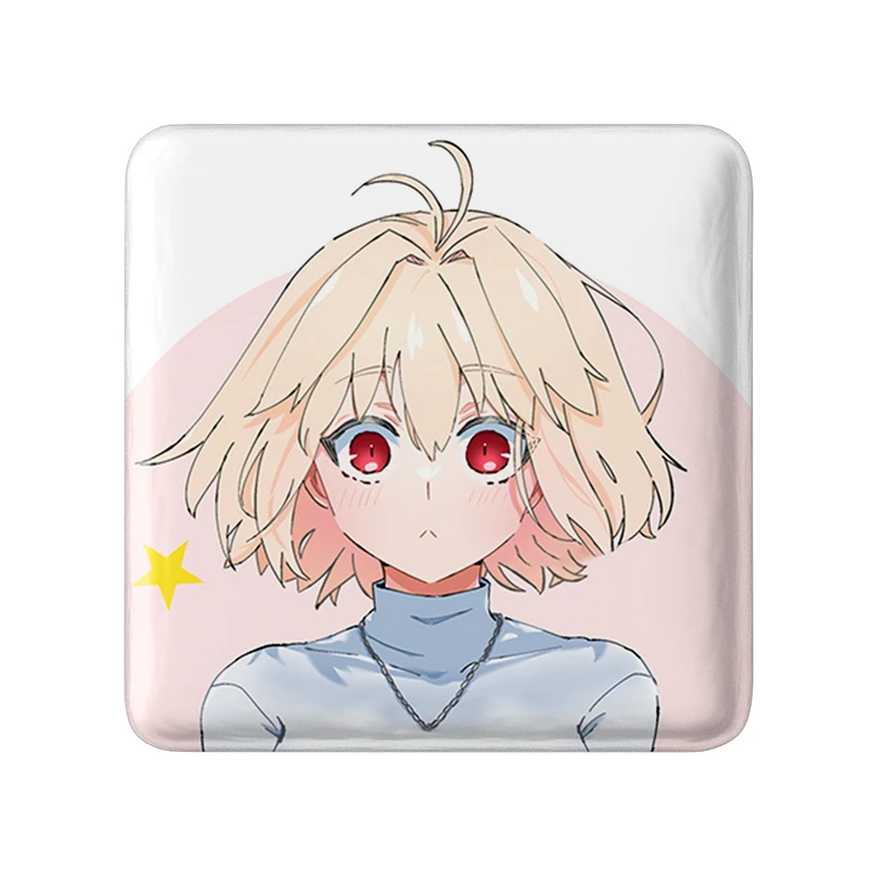 مگنت خندالو طرح بازی تسوکی هیمه‌ (Tsukihime) مدل مربعی کد 34558