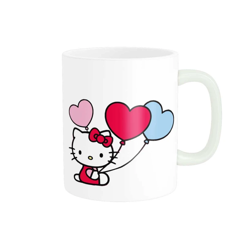 ماگ پاد آفرین طرح کارتون هلو کیتی hello kitty کد 3157