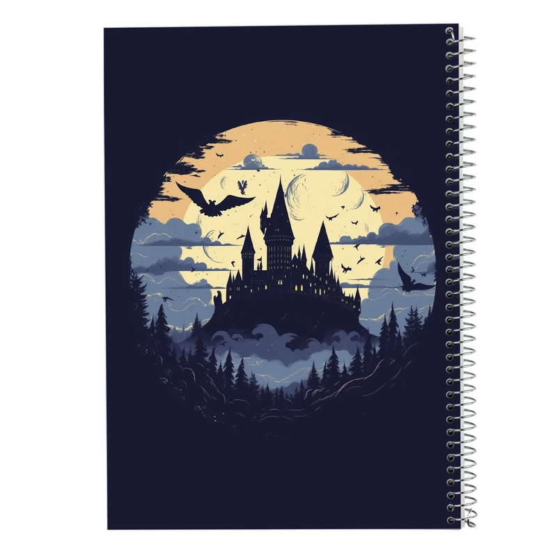 دفتر ژورنال نویسی 50 برگ مدوپد مدل نقطه ای طرح هری پاتر harrypotter کد DF10200
