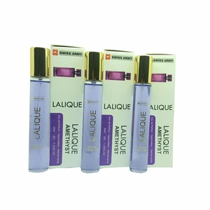 عطر جیبی زنانه سوئیس آرمی مدل آمیتیس لالیک حجم 35 میلی لیتر مجموعه 3 عددی