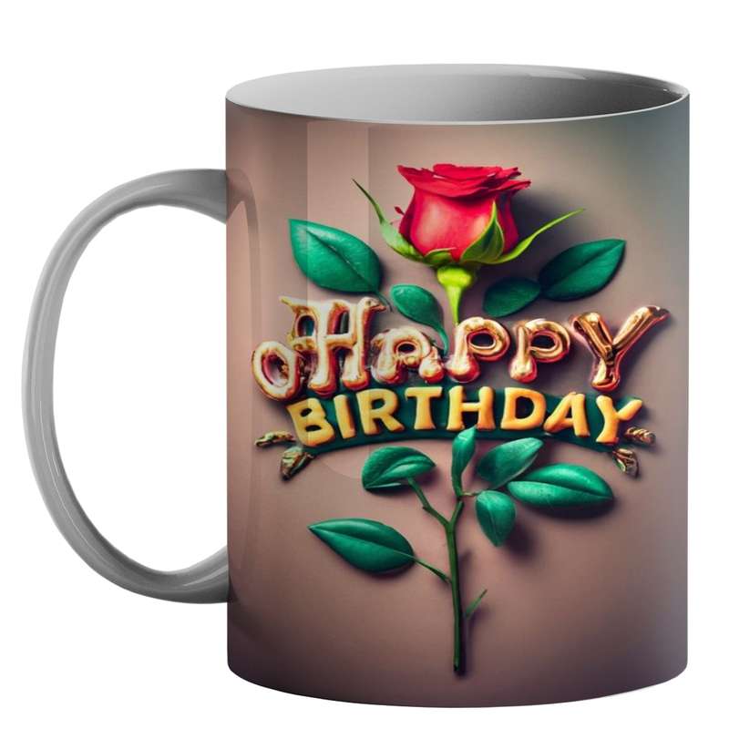 ماگ طرح تولدت مبارک کد 60
