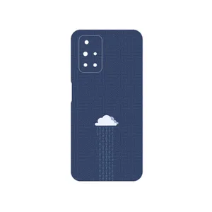 MAHOOT Minimal Data Cloud Cover Sticker for Xiaomi Redmi 10