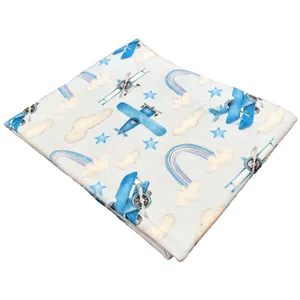 خشک‌کن نوزاد تیک مک مدل هواپیما سایز 65*72 سانتی‌متر