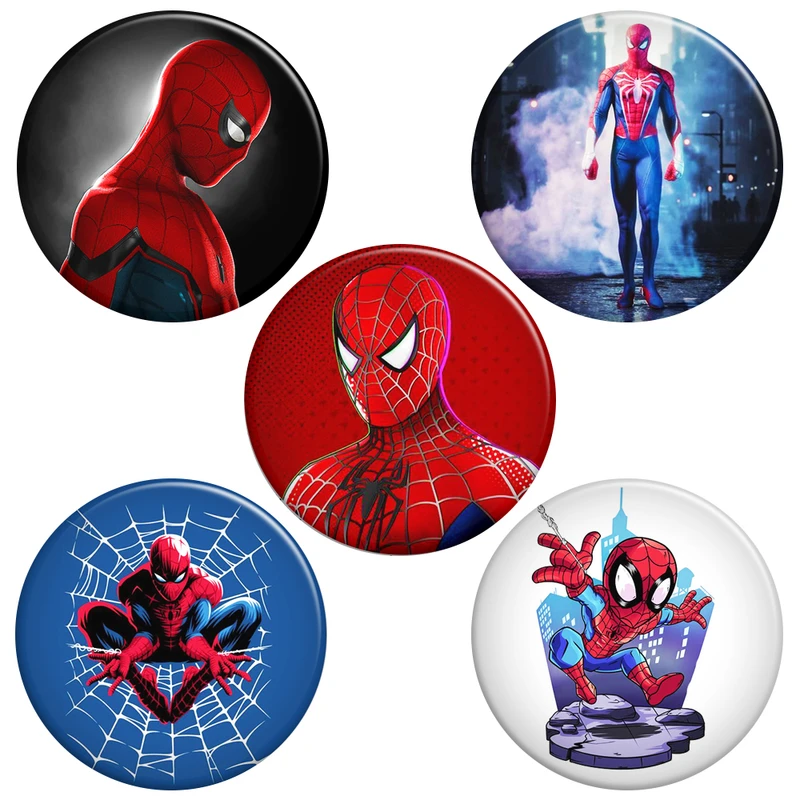 پیکسل گالری باجو طرح مرد عنکبوتی اسپایدر من کد spider man 16 مجموعه 5 عددی
