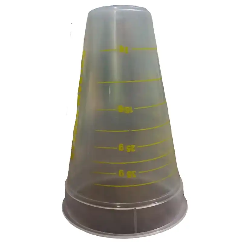 ابزار باغبانی مدل پیمانه مدرج سموم و کود مدل ca گنجایش 40 گرم