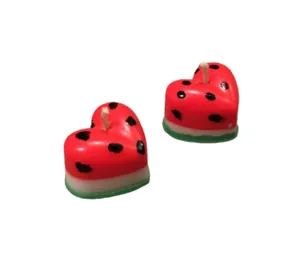 شمع طرح شب يلدا مدل قلب بسته 2 عددی