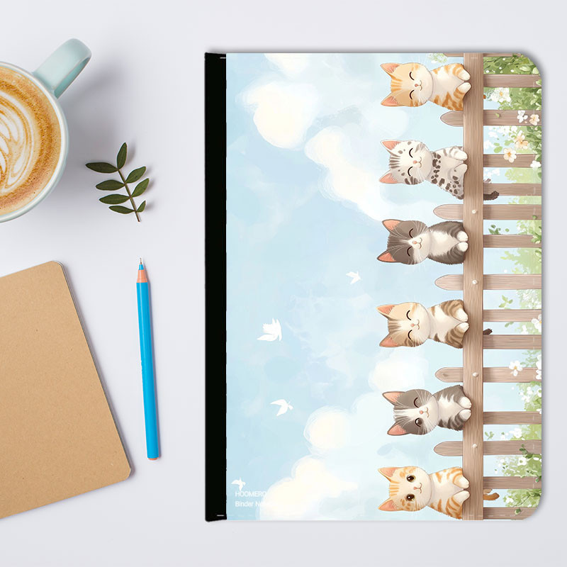 کلاسور هومرو مدل KL1061 طرح گربه فانتزی