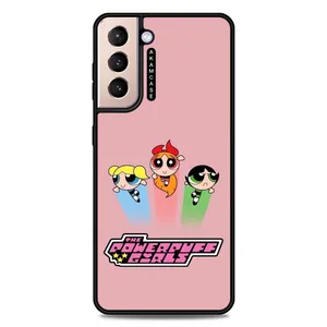 AKAM AMCWSGS21P-POWERPUFF GIRLS-5 Cover For Samsung Galaxy S21 Plus