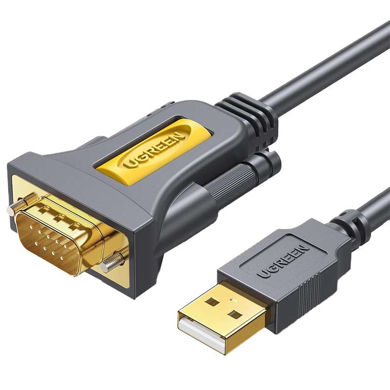 کابل تبدیل USB به DB9-RS232 یوگرین مدل CR107-20218 طول 1 متر کابل تبدیل USB به DB9-RS232 یوگرین مدل CR107-20218 طول 1 متر