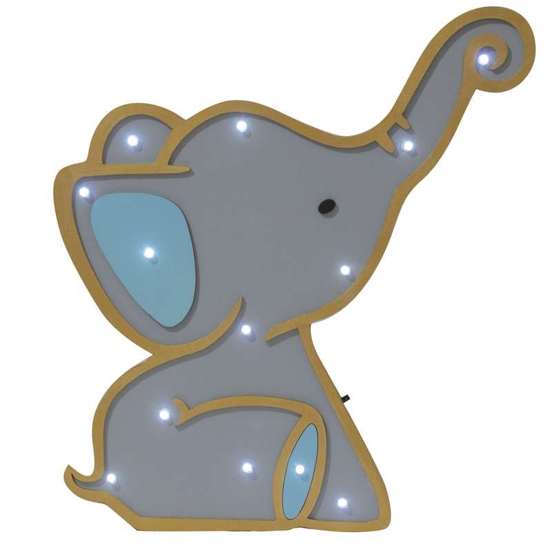 چراغ خواب اتاق کودک مدل فیل نشسته