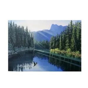 تابلو نقاشی رنگ روغن طرح شکارچی کد 26