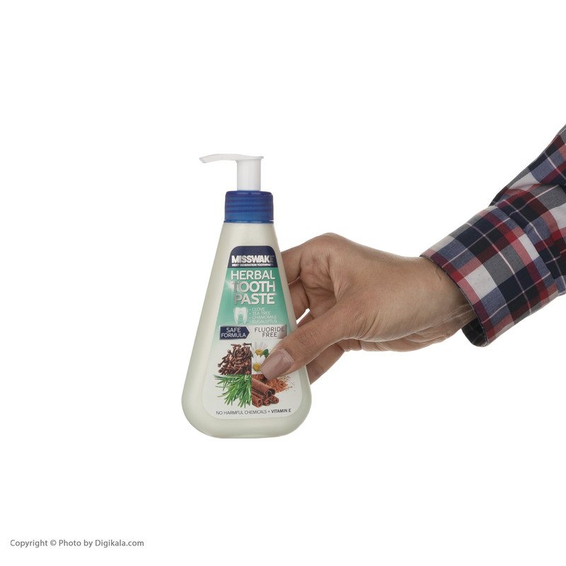 خمیر دندان میسویک مدل Herbal Tooth Paste حجم 185 میلی لیتر