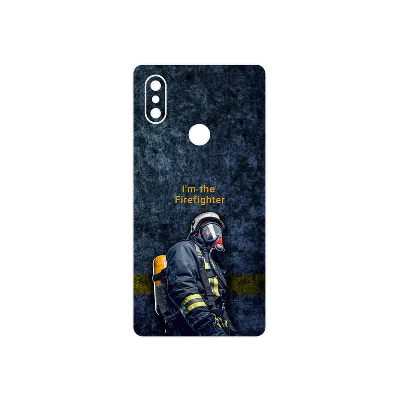 برچسب پوششی ماهوت مدل Firefighter مناسب برای گوشی موبایل شیائومی Mi 8 SE