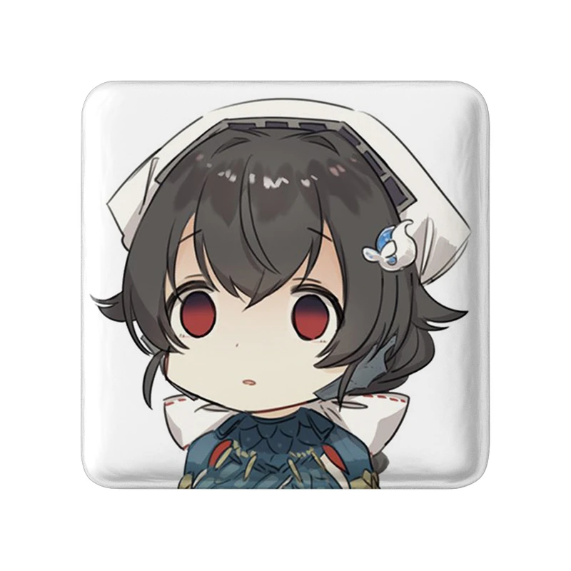 مگنت خندالو طرح بازی شکارچی هیولا (Monster Hunter) مدل مربعی کد 33254