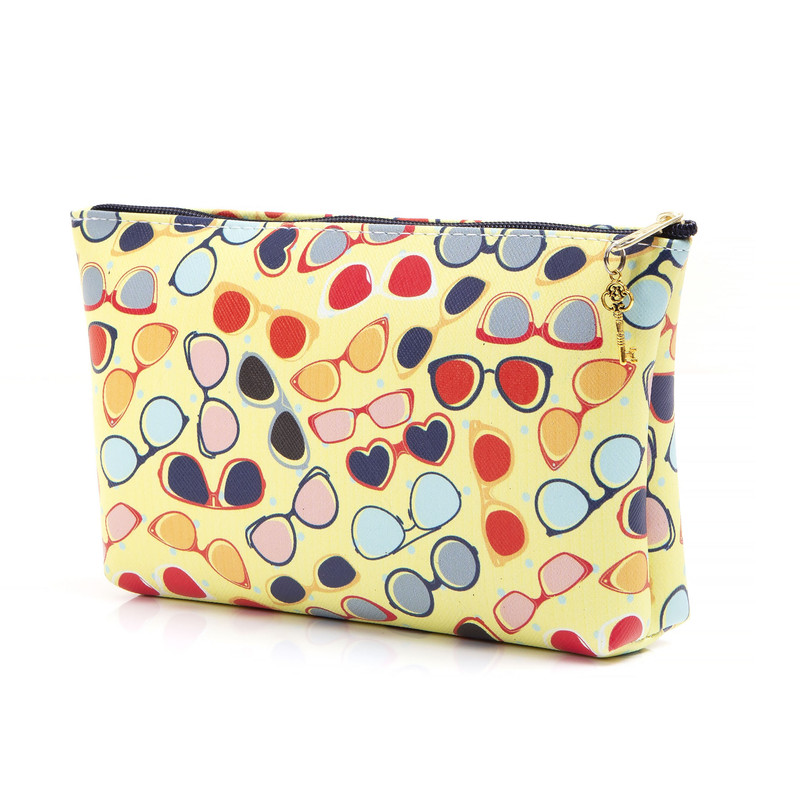 کیف لوازم آرایش زنانه مدل عینک کد IDM 380