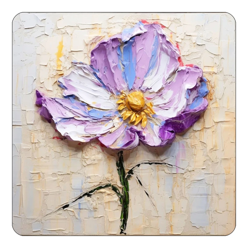 مگنت کاکتی طرح نقاشی رنگ روغن مدل mp72150