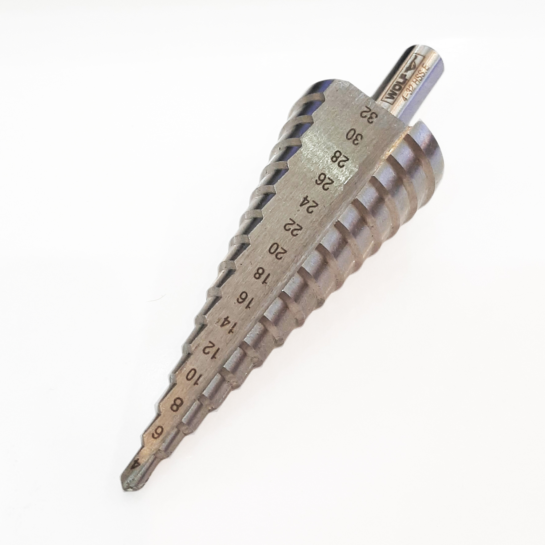 مته ولف مدل کاجی پله ای کد HSS.E سایز 4/32 میلیمتر