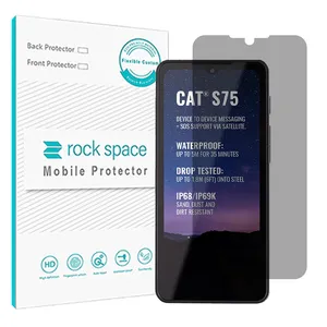 Rock space Resistant model privacy screen protector suitable for CAT S75 mobile phone