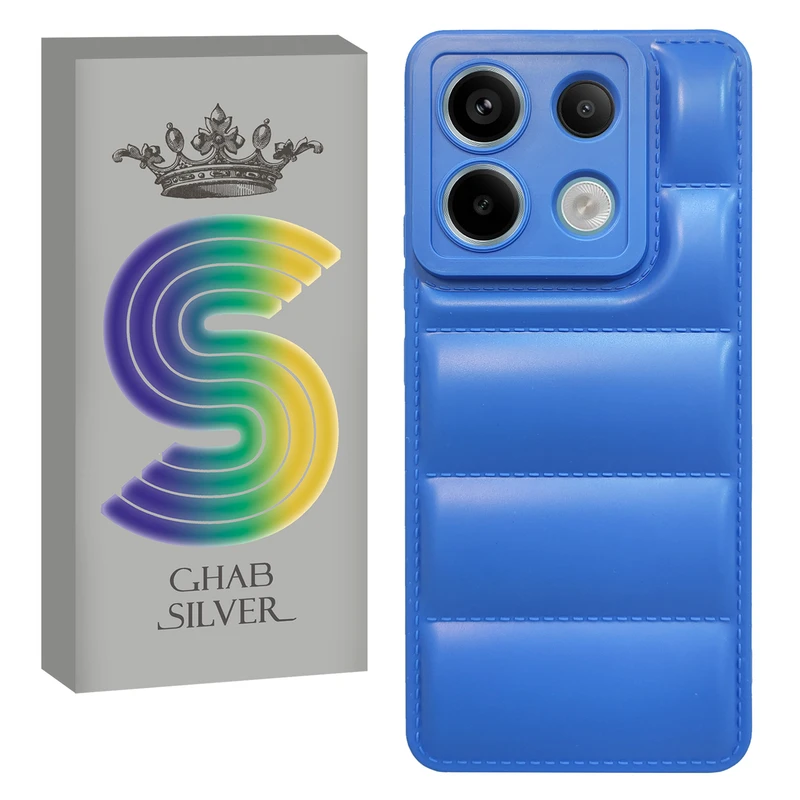 کاور قاب سیلور مدل پافری مناسب برای گوشی موبایل شیائومی Redmi Note 13 5G