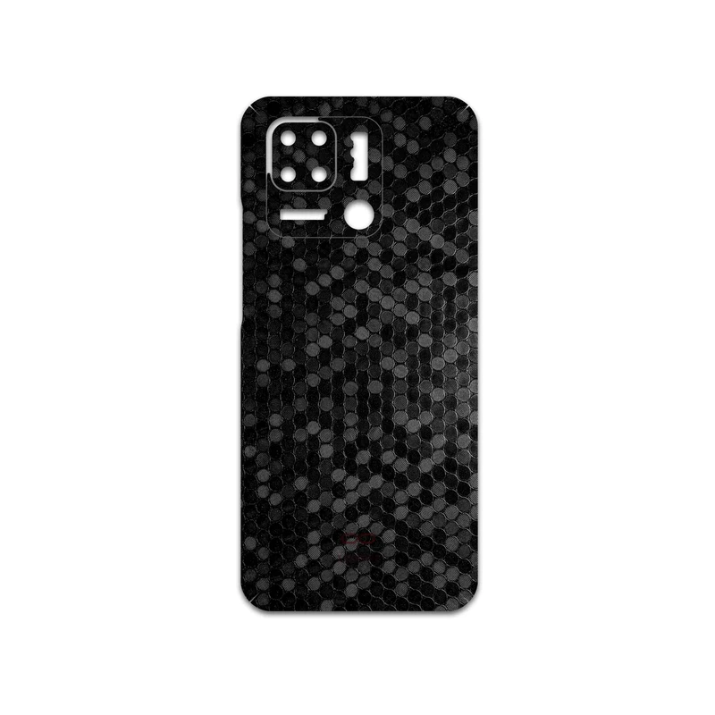 برچسب پوششی ماهوت مدل Honey-Comb-Circle مناسب برای گوشی موبایل شیائومی Redmi 10 Power