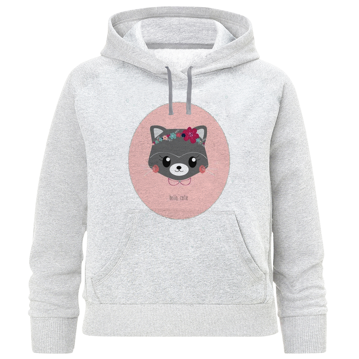 هودی دخترانه مدل گربه F706