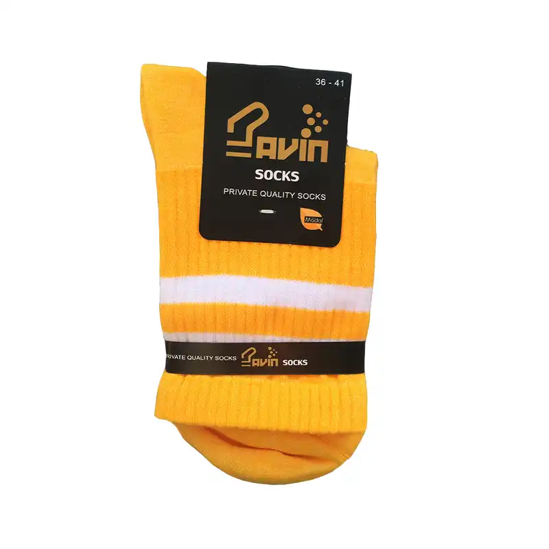 جوراب ورزشی زنانه آوین مدل دوخط کد PO-01