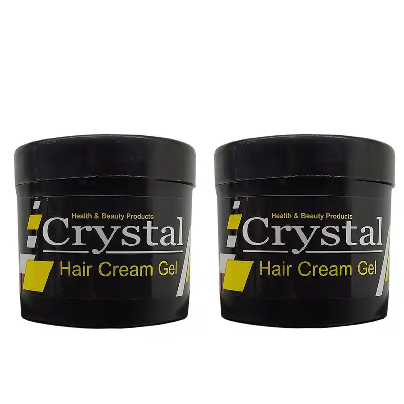 کرم ژل مو کریستال مدل 01 حجم 200 میلی لیتر مجموعه 4 عددی