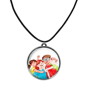 گردنبند خندالو مدل خانواده شاد کد 2904929050